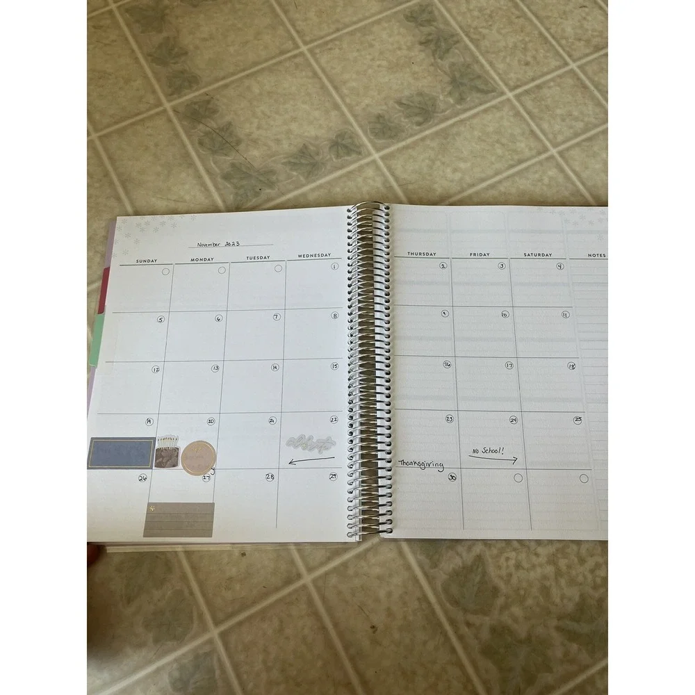 Undated Homeschool Planner 8.5